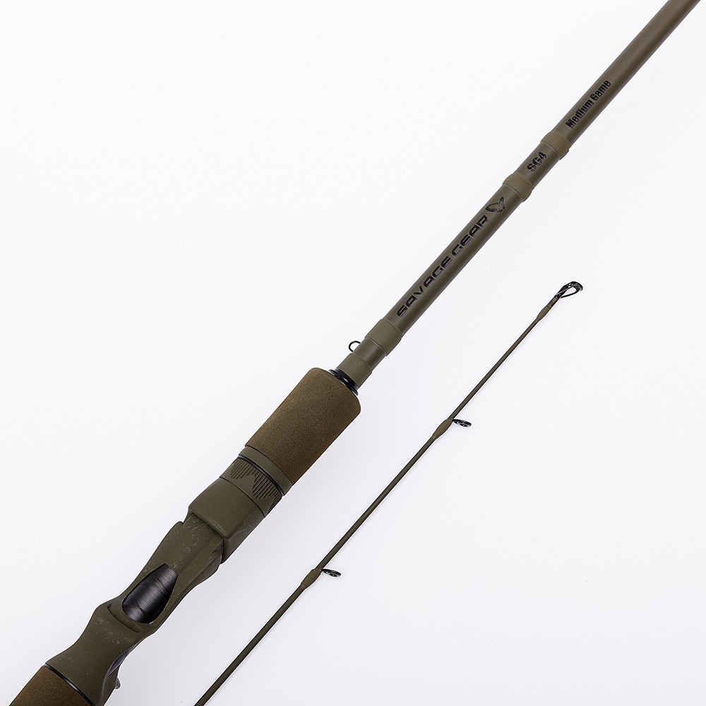 Savage Gear SG4 MEDIUM GAME BC; L: 2,13 m; Wg: 10 - 30 gr. Savage Gear SG4 Finezze Specialsit BC; L: 2,38 m; Wg: 10 - 28 gr.